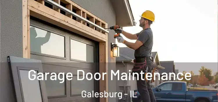 Garage Door Maintenance Galesburg - IL