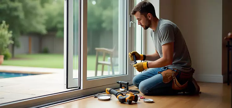 Replacing Older Sliding Glass Door Rollers Galesburg
