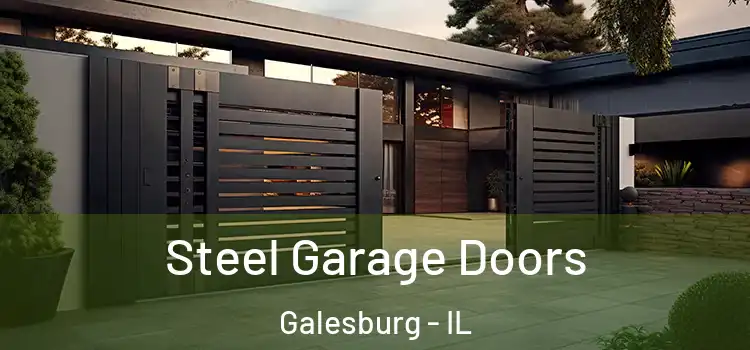 Steel Garage Doors Galesburg - IL